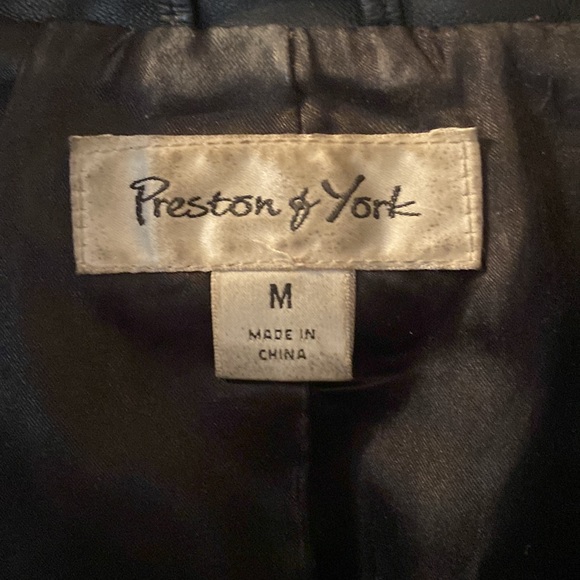 Preston & York lamb skin jacket size medium - Picture 2 of 6